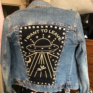 Denim jacket reinvented by me
